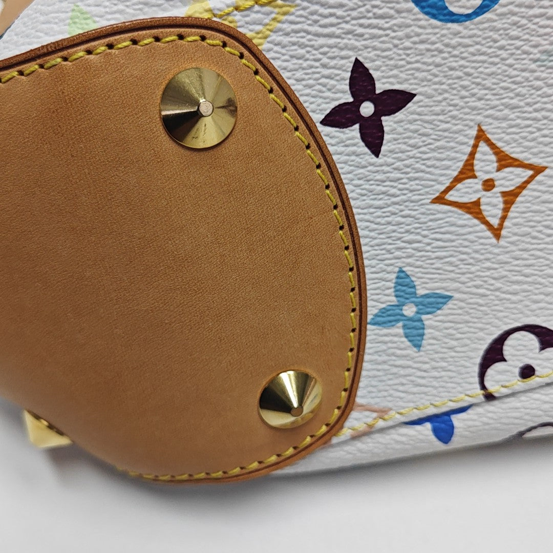 LV × TM JUDY PM Monogram Coated Canvas White