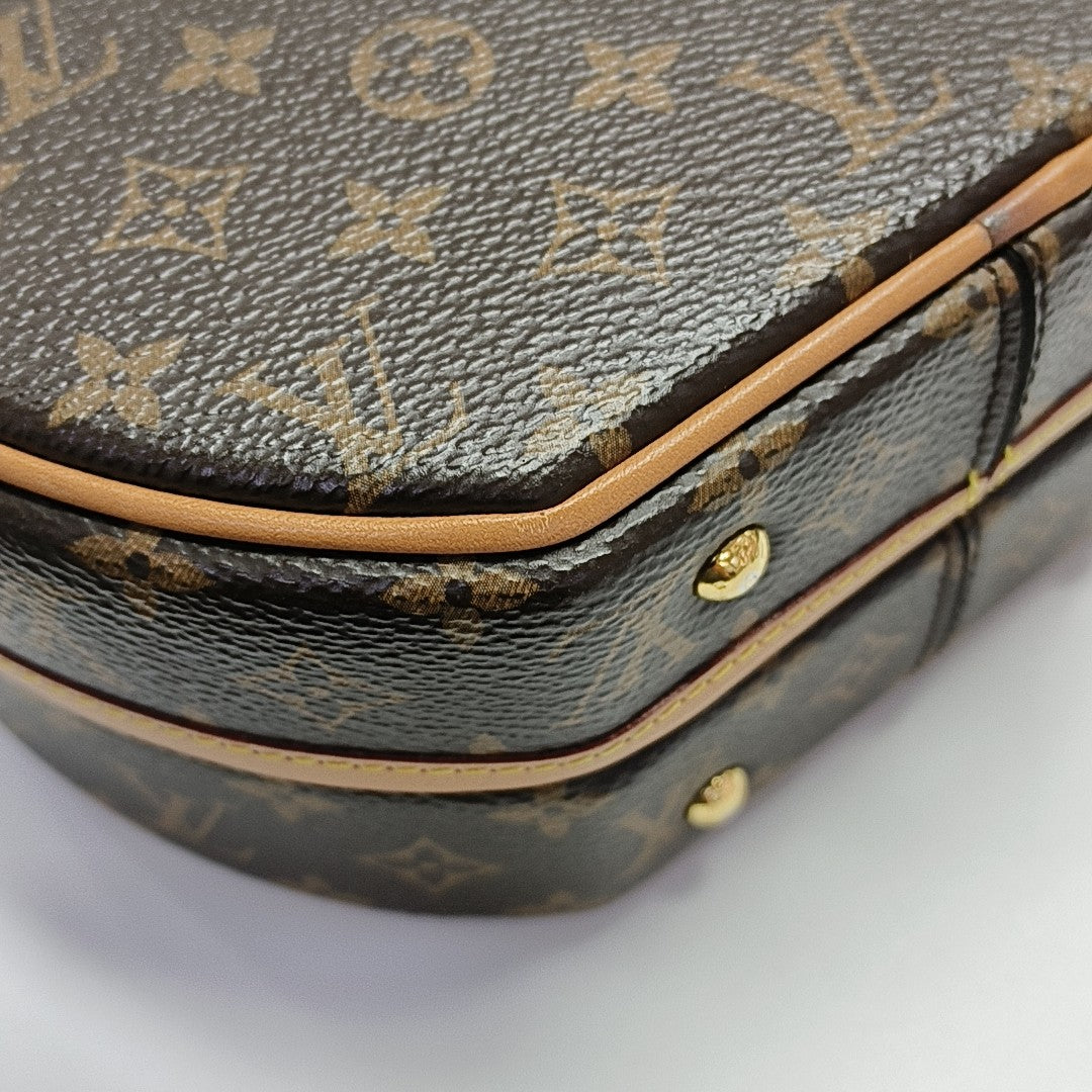 BOITE CHAPEAU PM Monogram Coated Canvas Brown