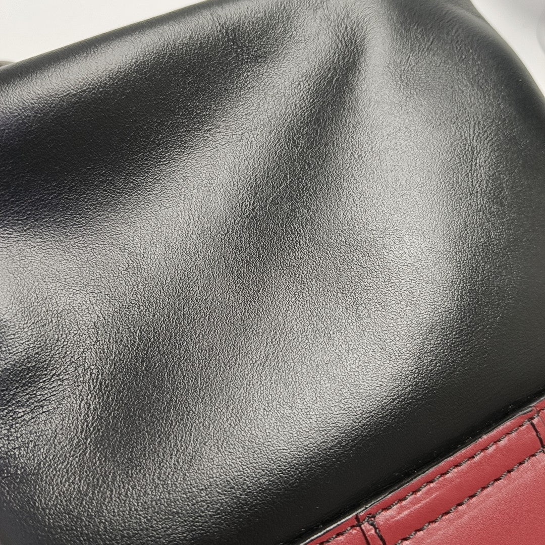 Calfskin Shoulder Bag Black