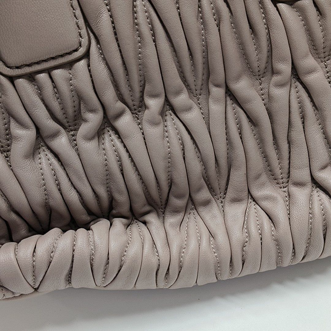 Madras Quilted Lambskin Pink