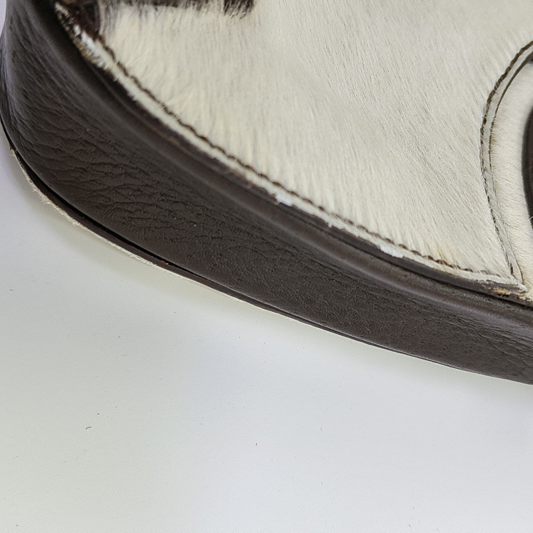 Horsehair Shoulder Bag Multicolor