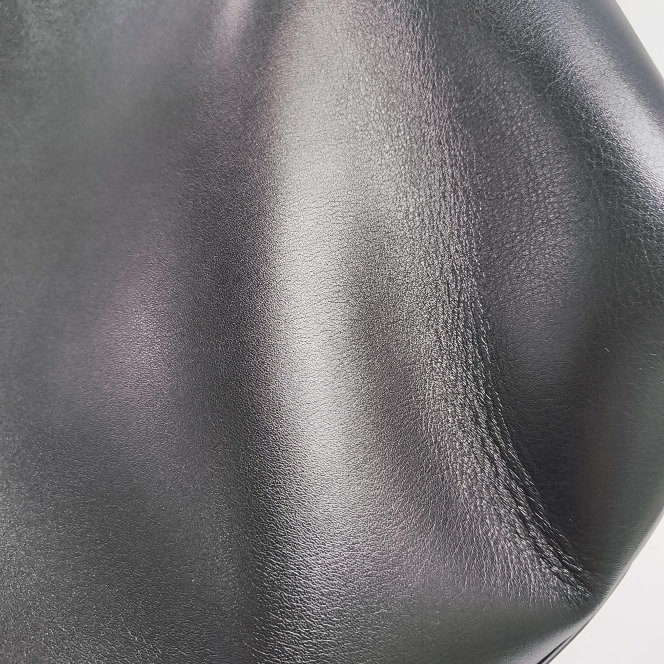 Calfskin Top Handle Bag Black