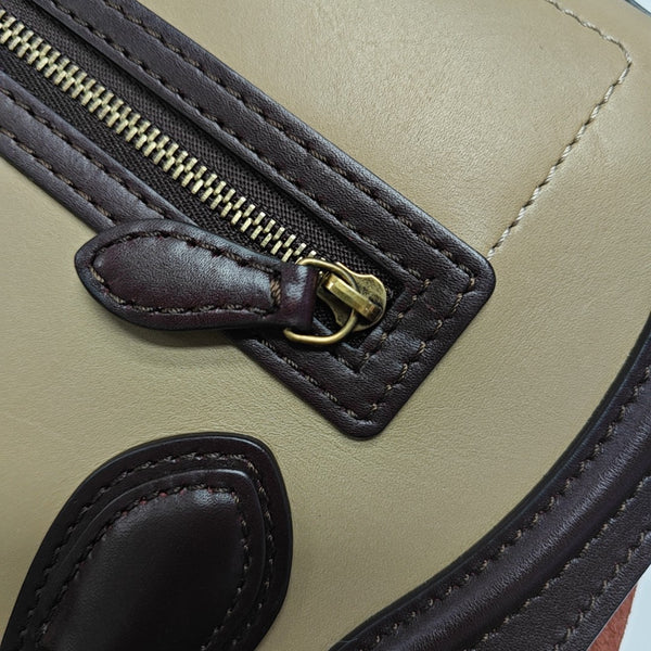 LUGGAGE Nano Calfskin Multicolor