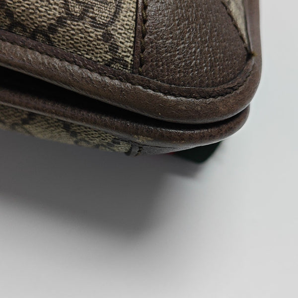 Neo Vintage Large Monogram Coated Canvas Brown