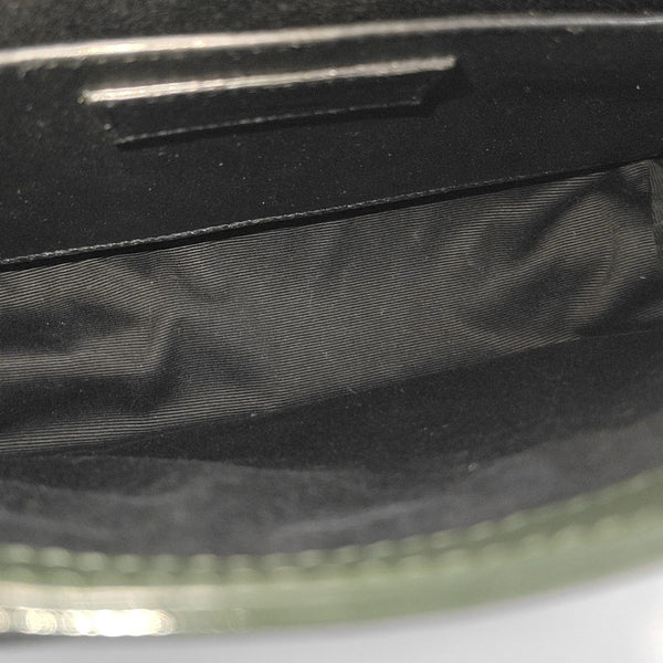 NIKI Small Chevron Calfskin Green