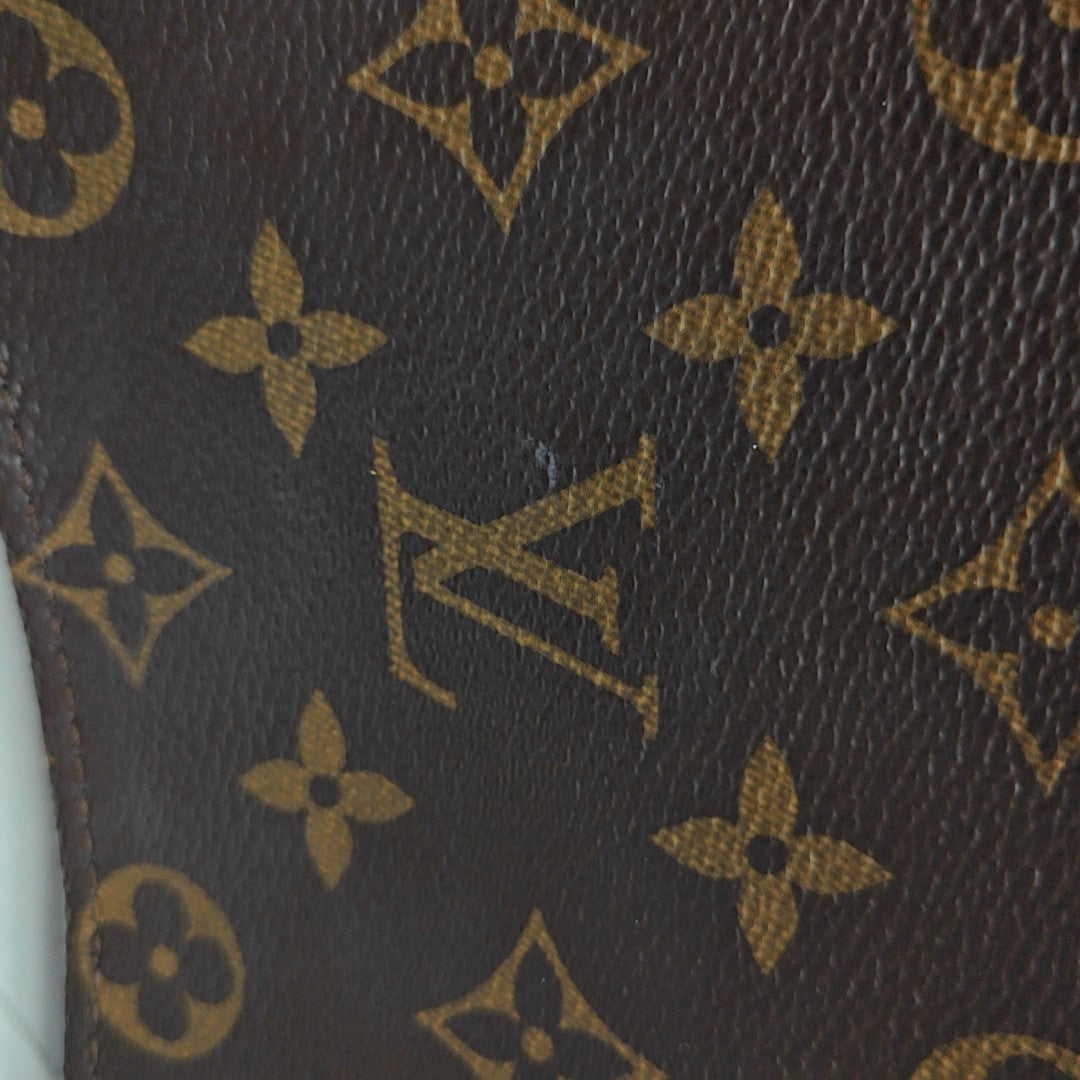 TOILET POCKET 19 Monogram Coated Canvas Brown