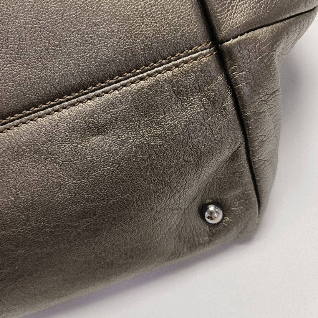 Calle Calfskin Gray