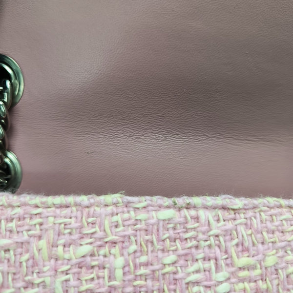 Matelassé Quilted Fabric Pink