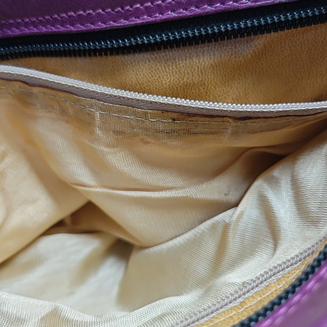 Calfskin Top Handle Bag Black