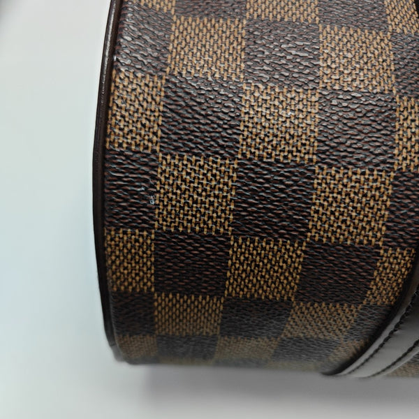 PAPILLON 30 Damier Ebene Coated Canvas Brown