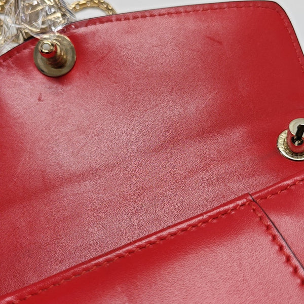 SERPENTI FOREVER Calfskin Red