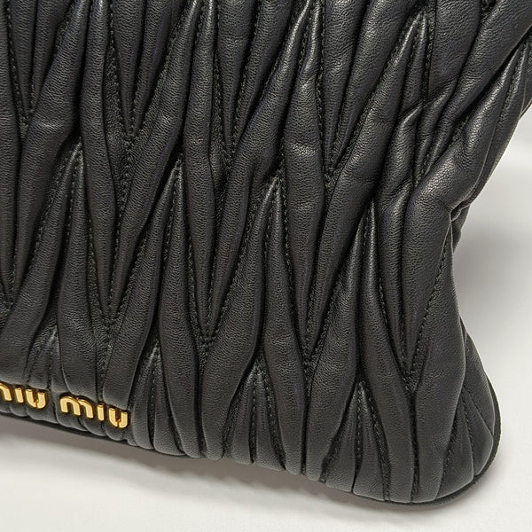 Lambskin Clutch Black