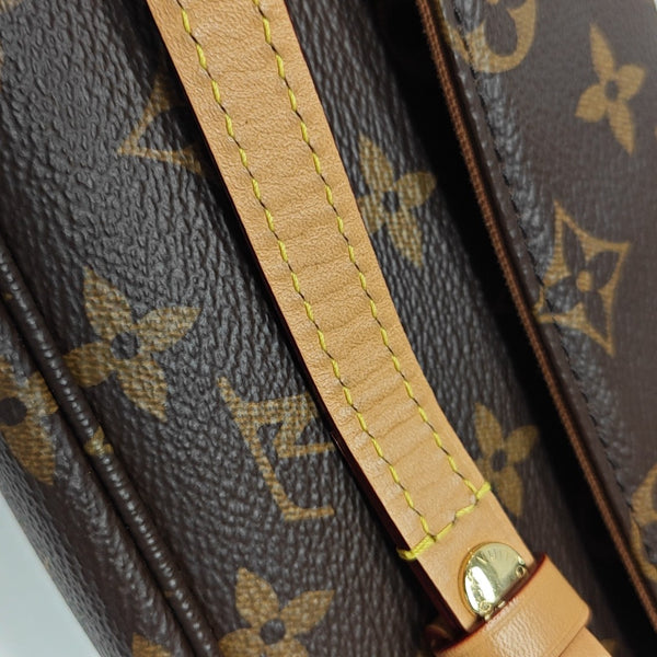 IVY Monogram Coated Canvas Brown
