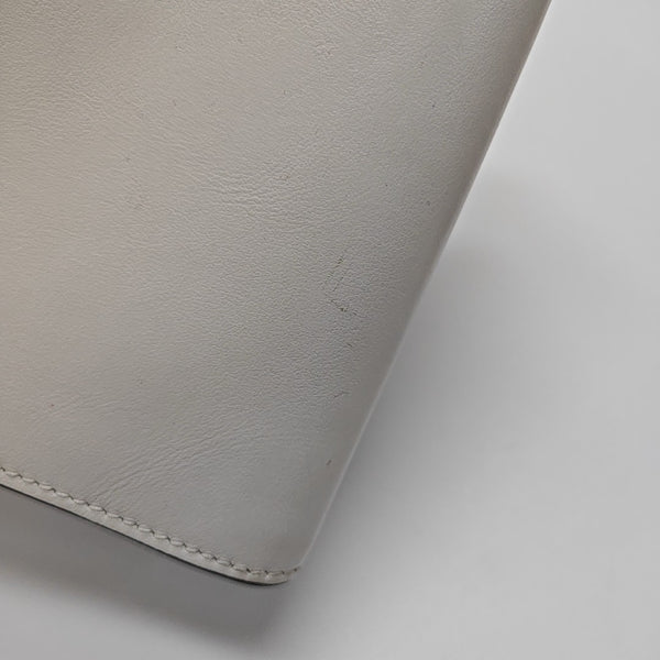 Calfskin Shoulder Bag White