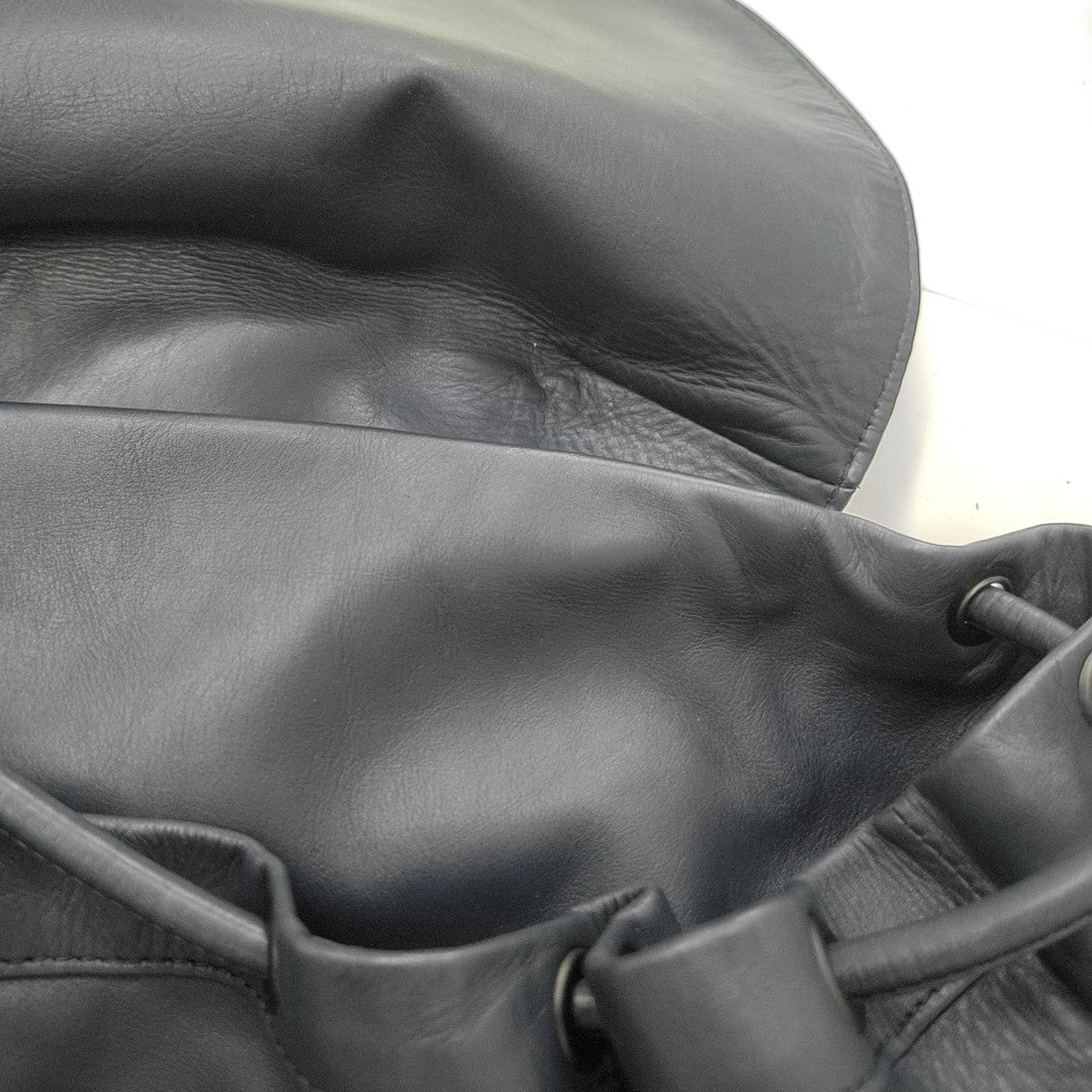 Calfskin Backpack Blue