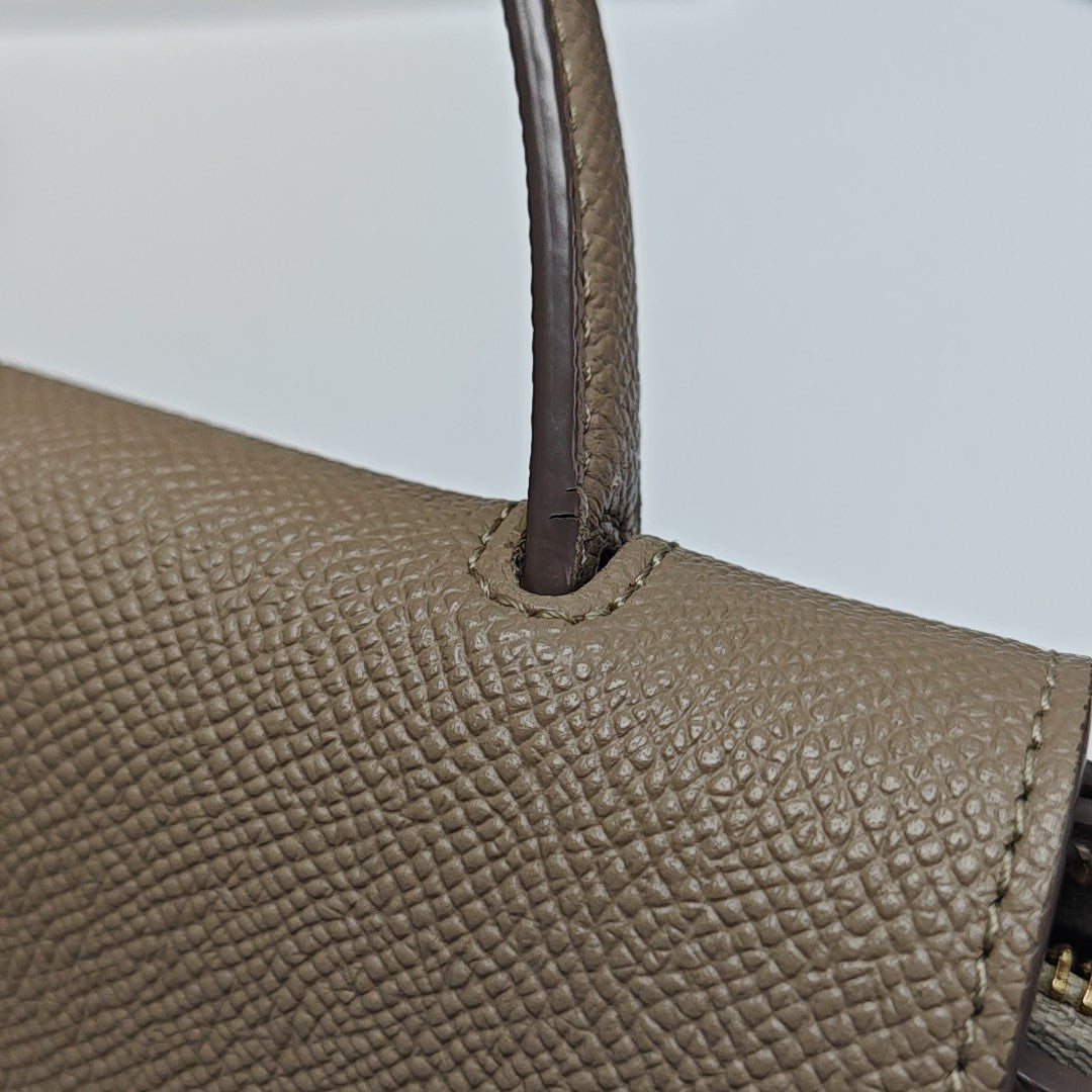 BELT Nano Calfskin Gray