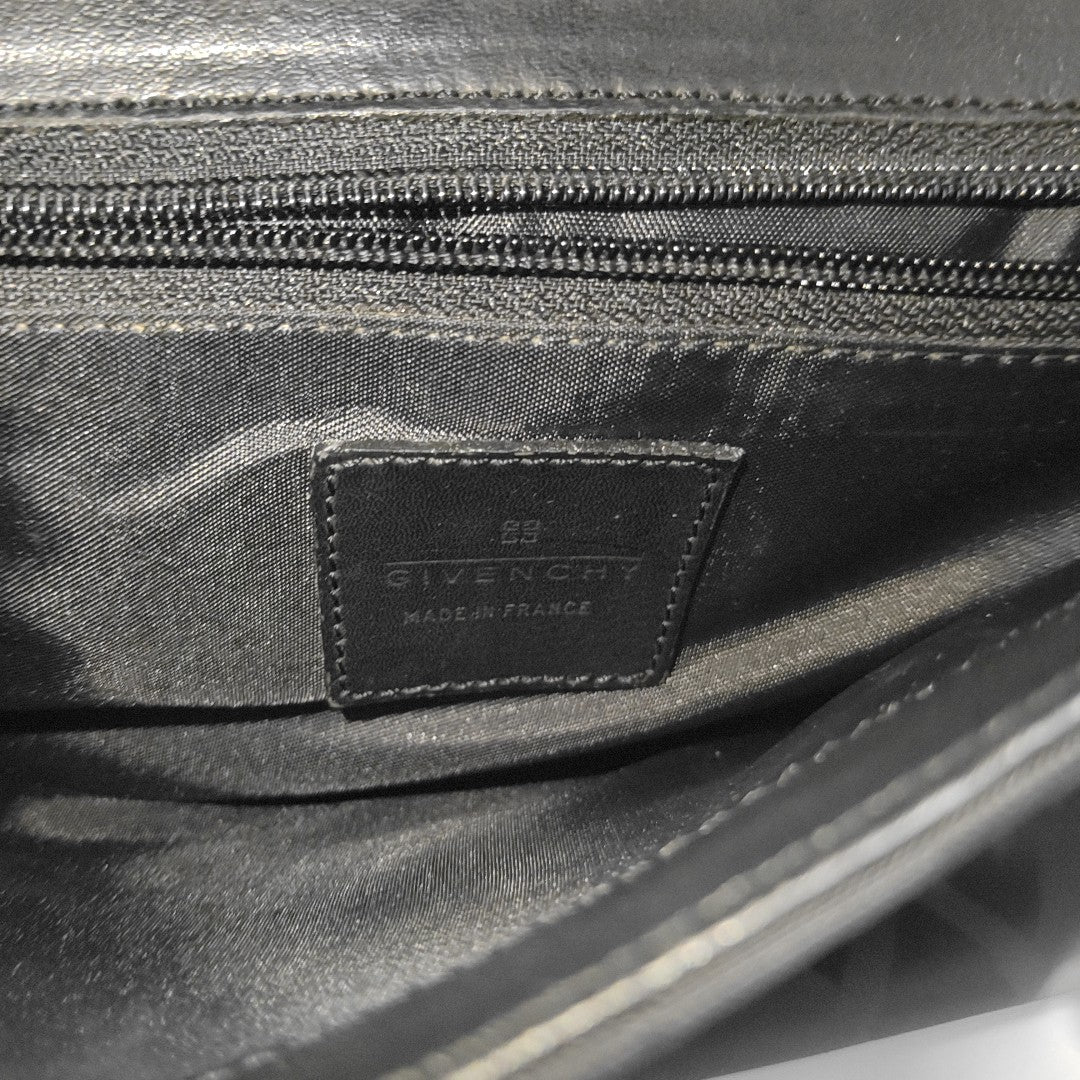 Nylon Shoulder Bag Black
