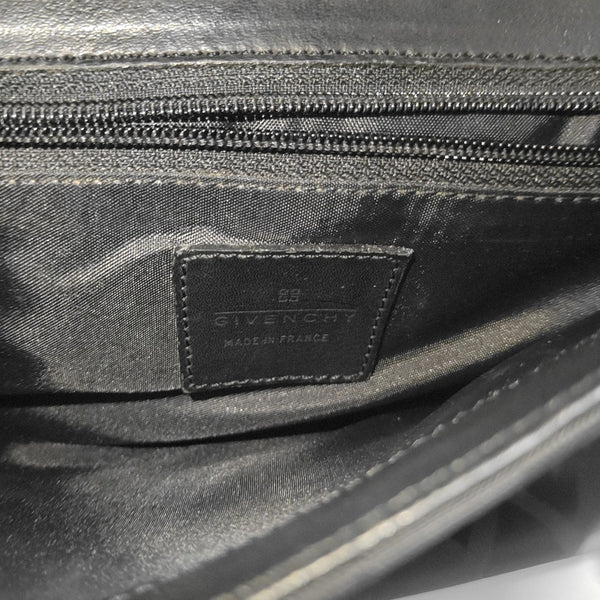 Nylon Shoulder Bag Black