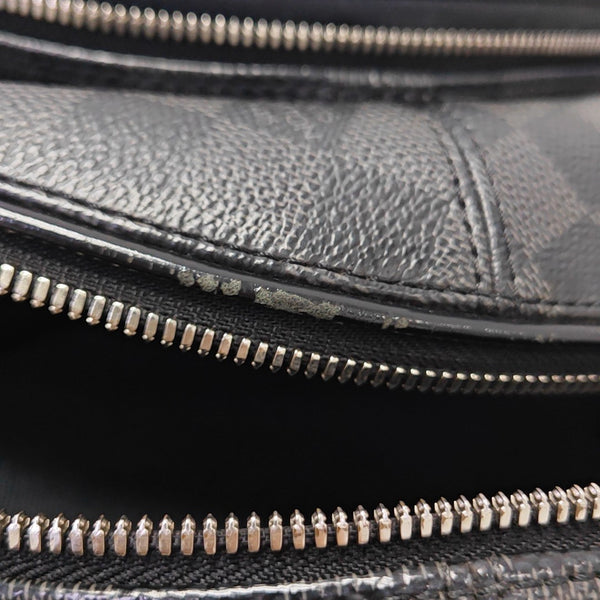 MICHAEL Damier Graphite Coated Canvas Gray