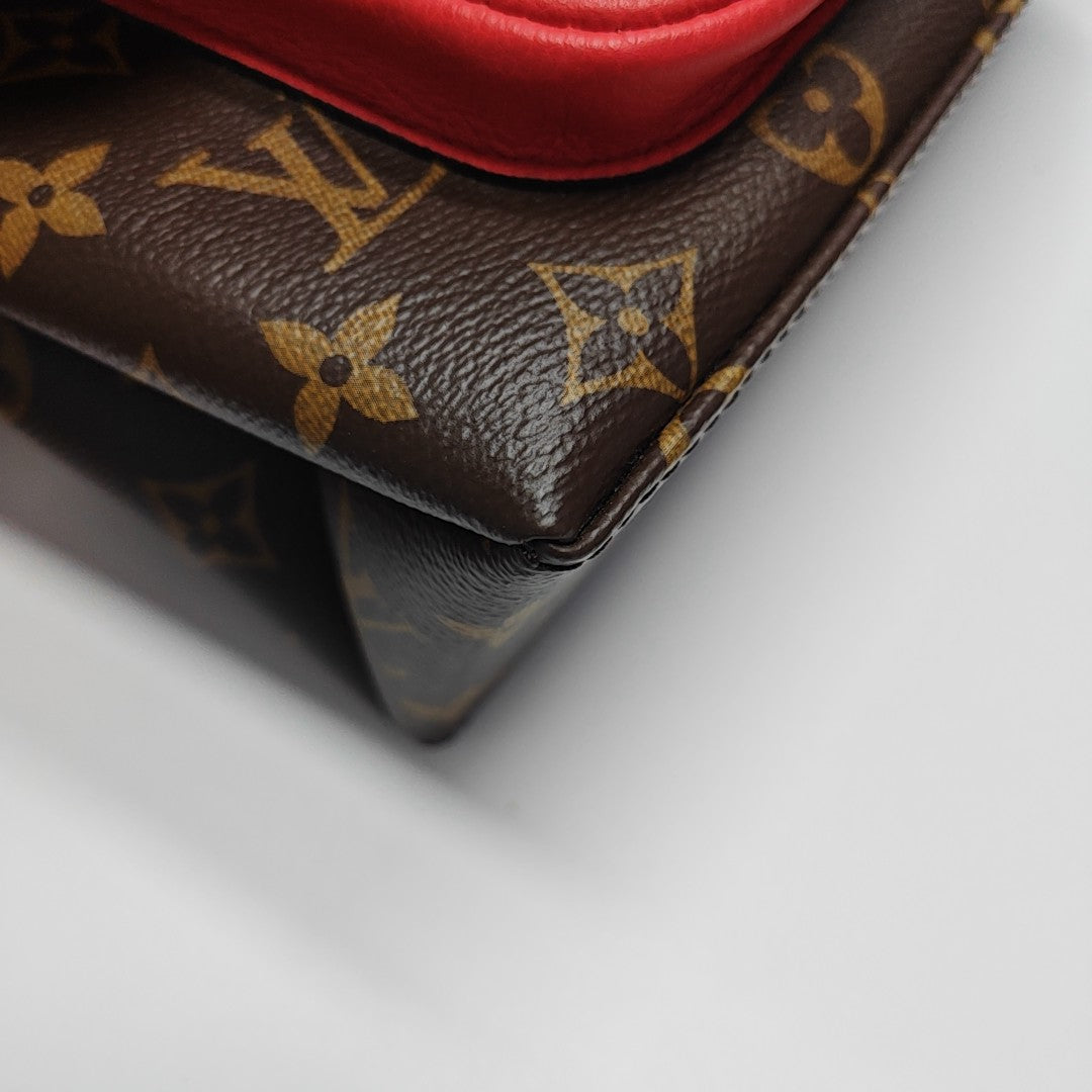 MARIGNAN Monogram Coated Canvas Brown