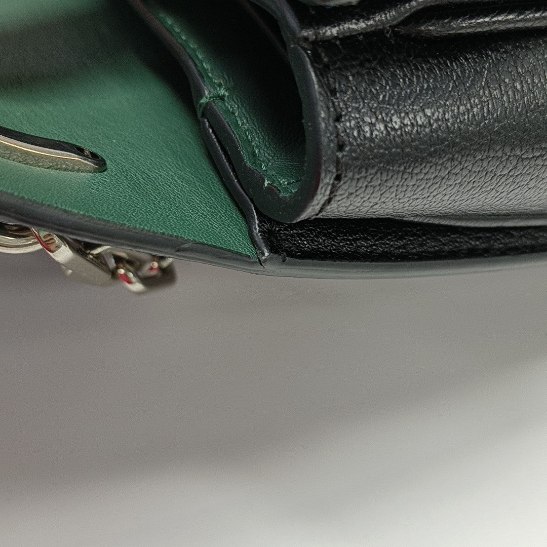 D-Ring Calfskin Black