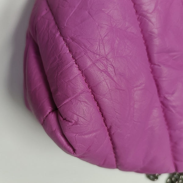 Crush Extra Small Quilted Calfskin Pink