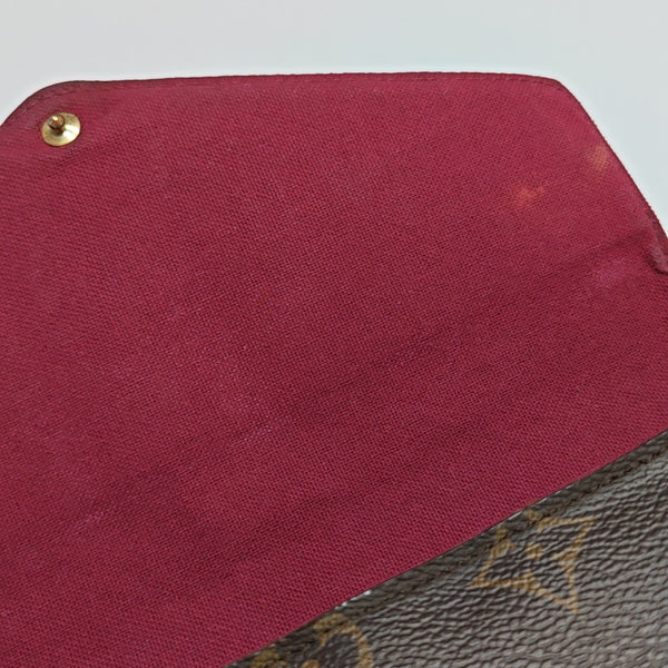 FÉLICIE Monogram Coated Canvas Brown
