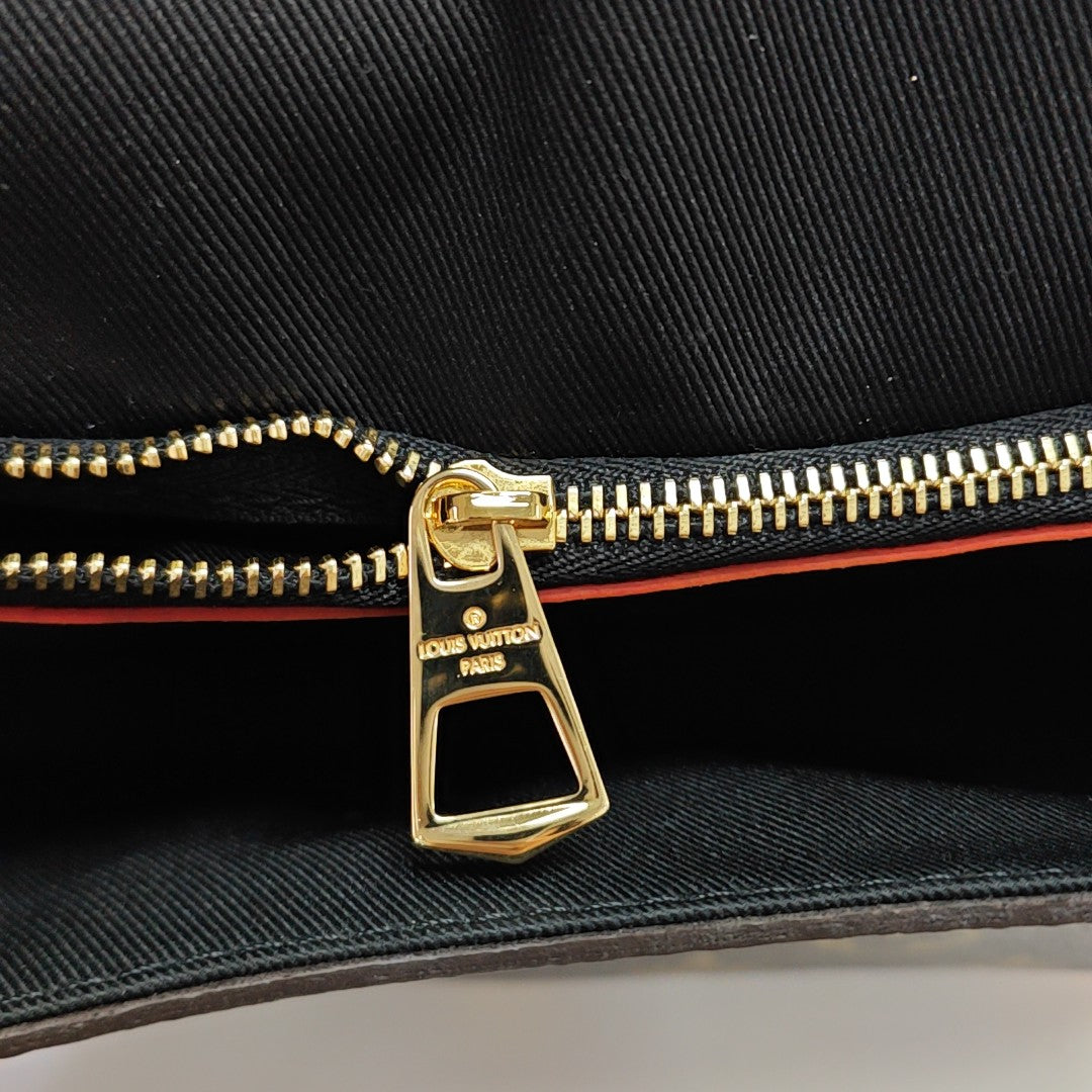 DIANE Monogram Coated Canvas Brown