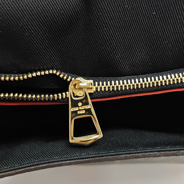 DIANE Monogram Coated Canvas Brown