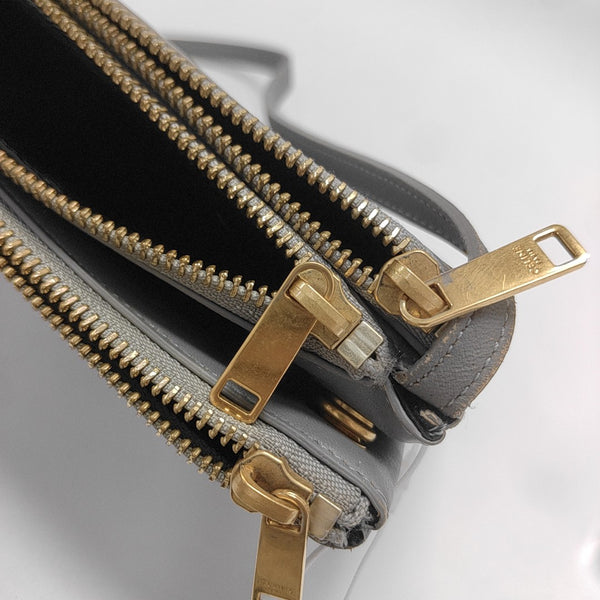 TRIO Small Lambskin Gray