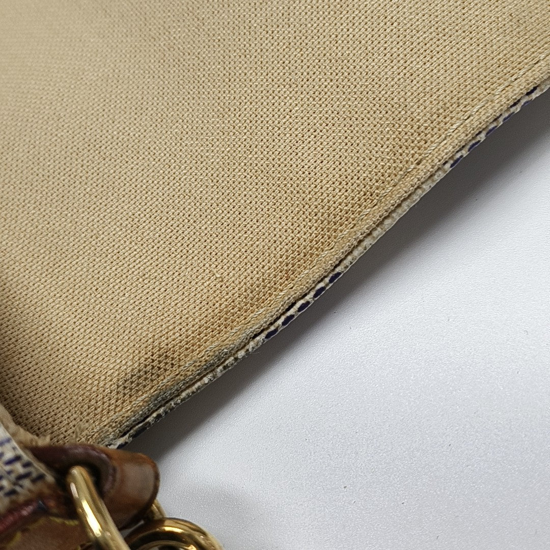 FAVORITE PM Damier Azur Coated Canvas White