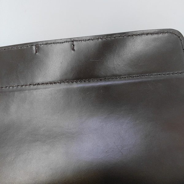 SARRIA SEAU Damier Ebene Coated Canvas Brown
