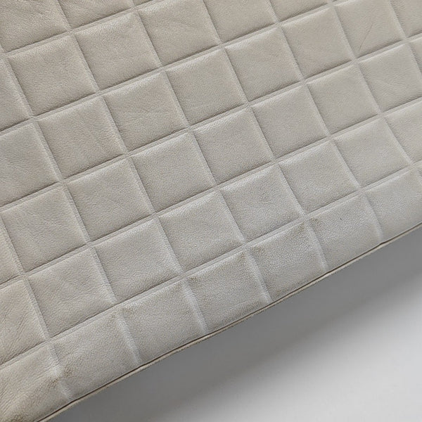 CHOCOLATE BAR Lambskin White