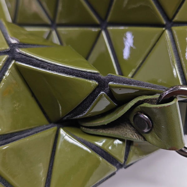 Special Material Shoulder Bag Green