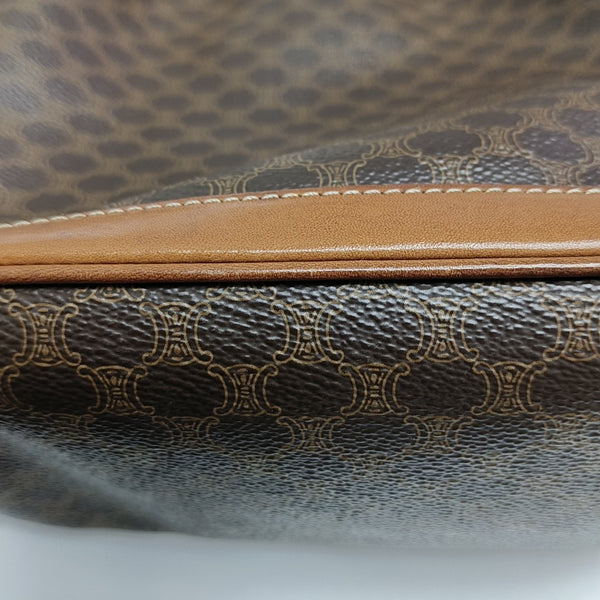 MACADAM BUCKET Coated Canvas Brown