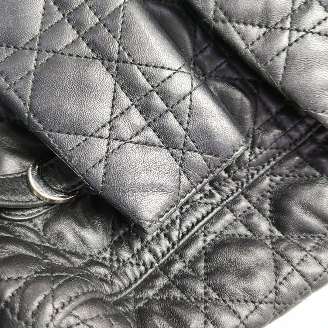 Stardust Cannage Lambskin Black