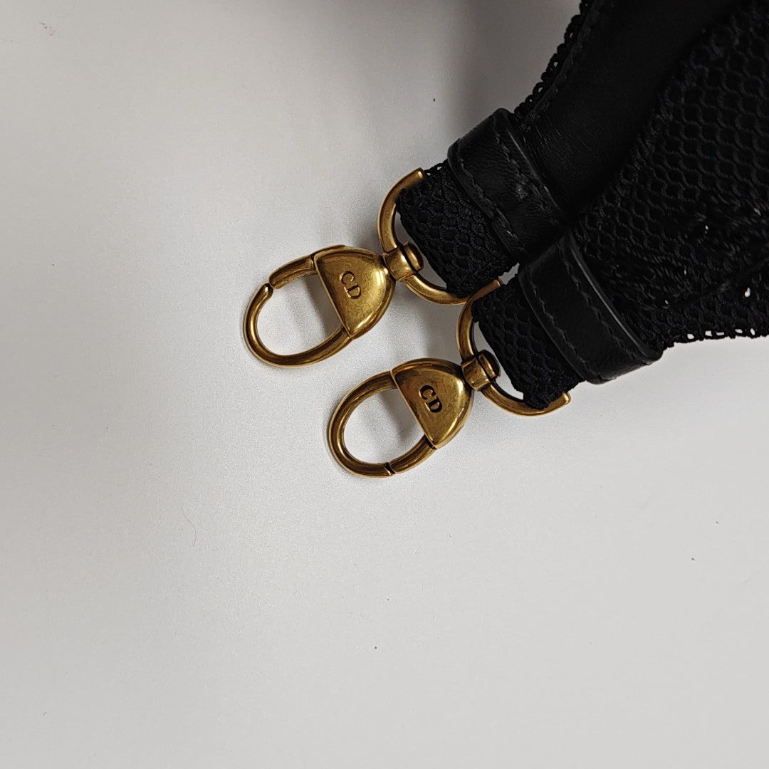 Lady Dior Medium Cannage Lambskin Black