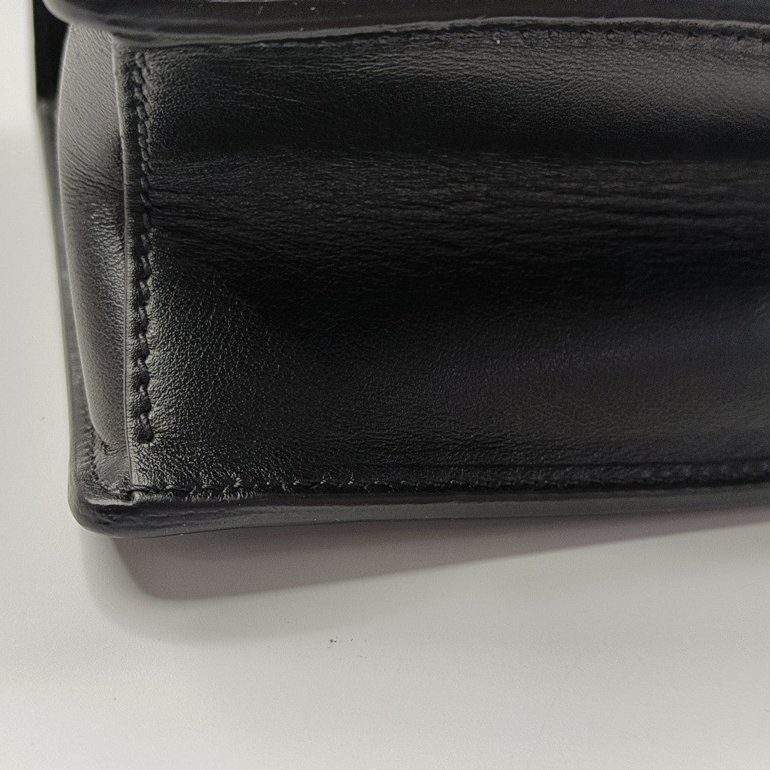 Miu Lady Calfskin Black