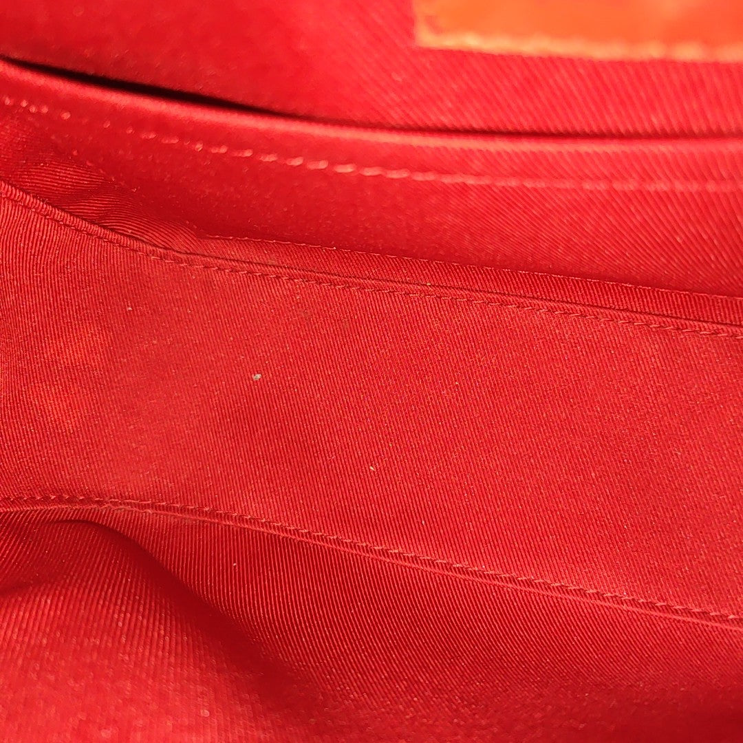 SAINTONGE Monogram Coated Canvas Brown