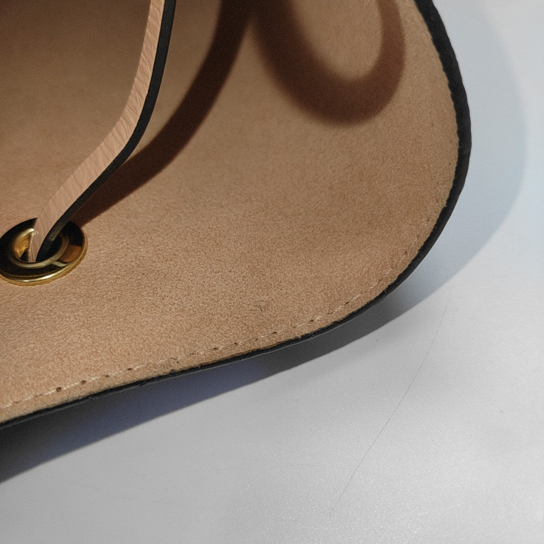 NÉONOÉ MM Damier Ebene Coated Canvas Brown