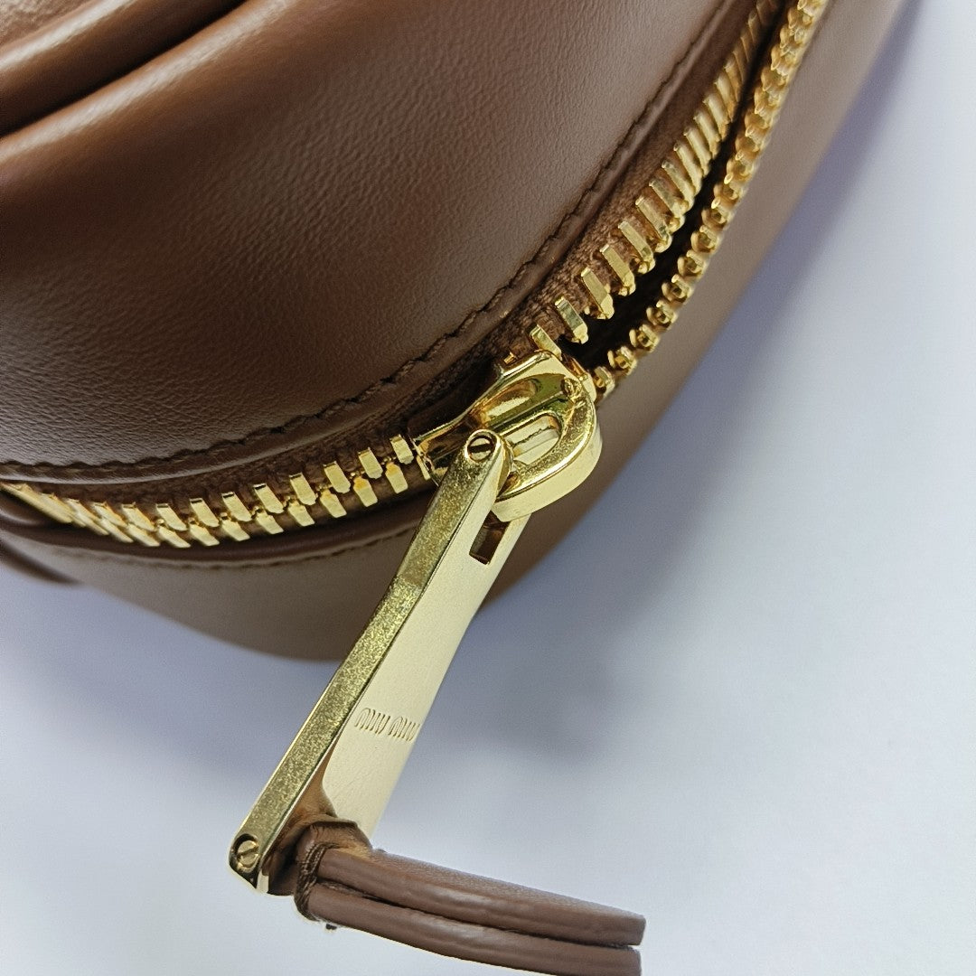 Beau Medium Calfskin Brown