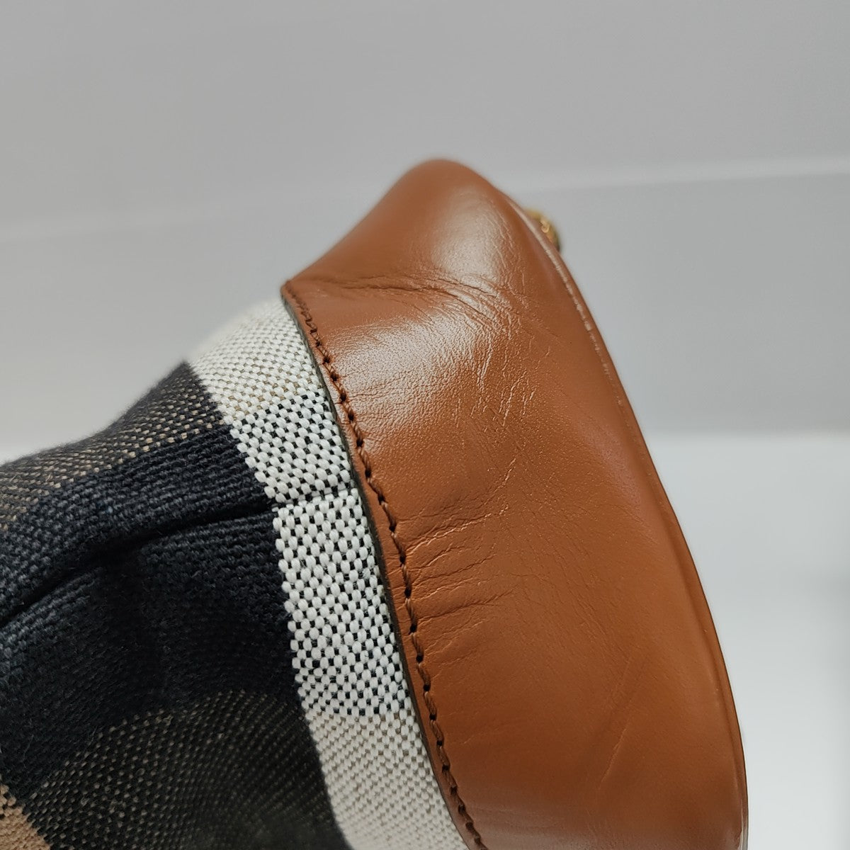 Canvas Shoulder Bag Brown