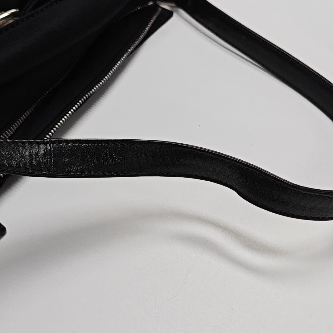 Baguette Medium Fabric Black