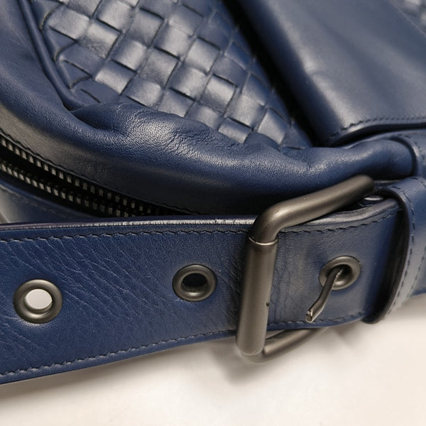 Calfskin Shoulder Bag Blue