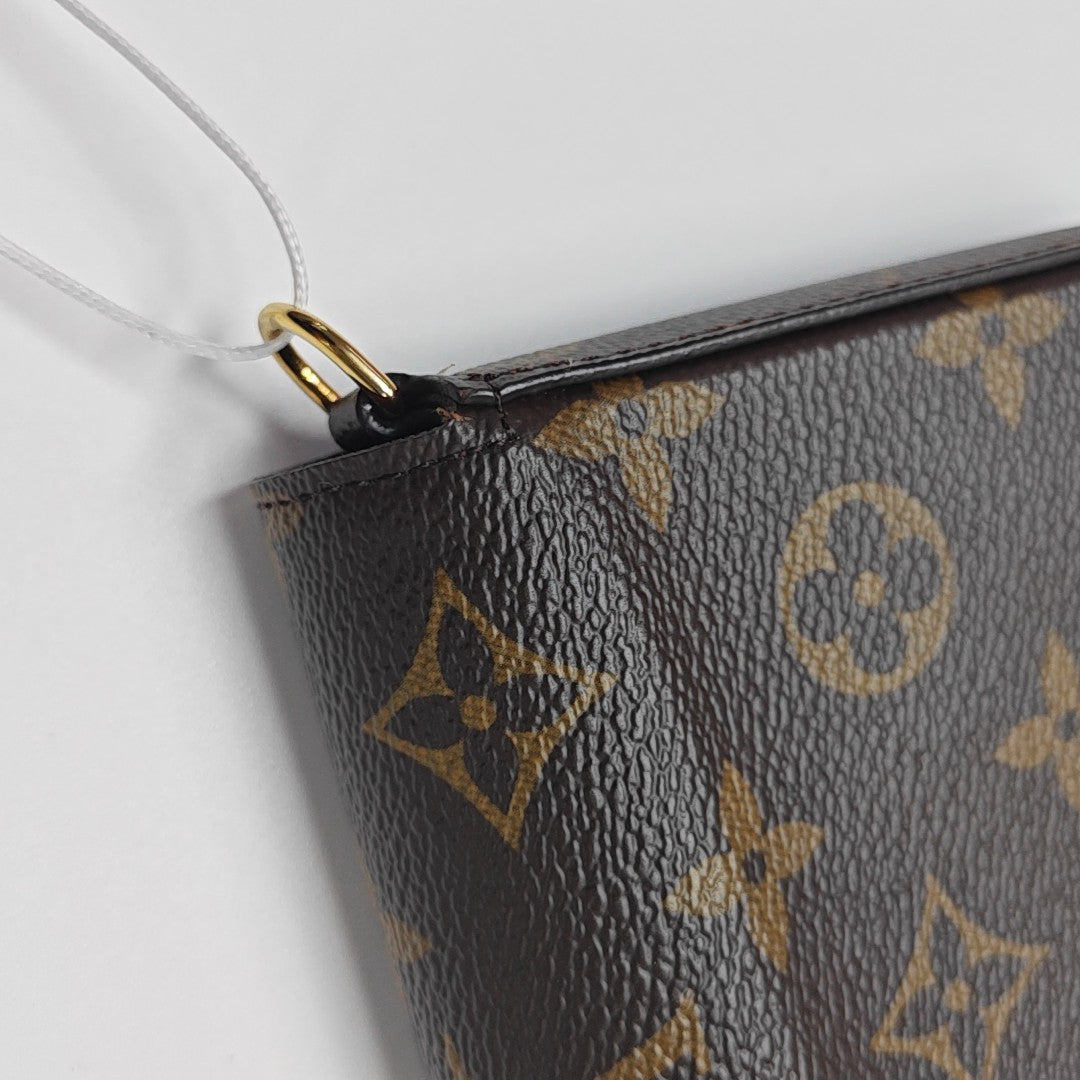 FÉLICIE Monogram Coated Canvas Brown