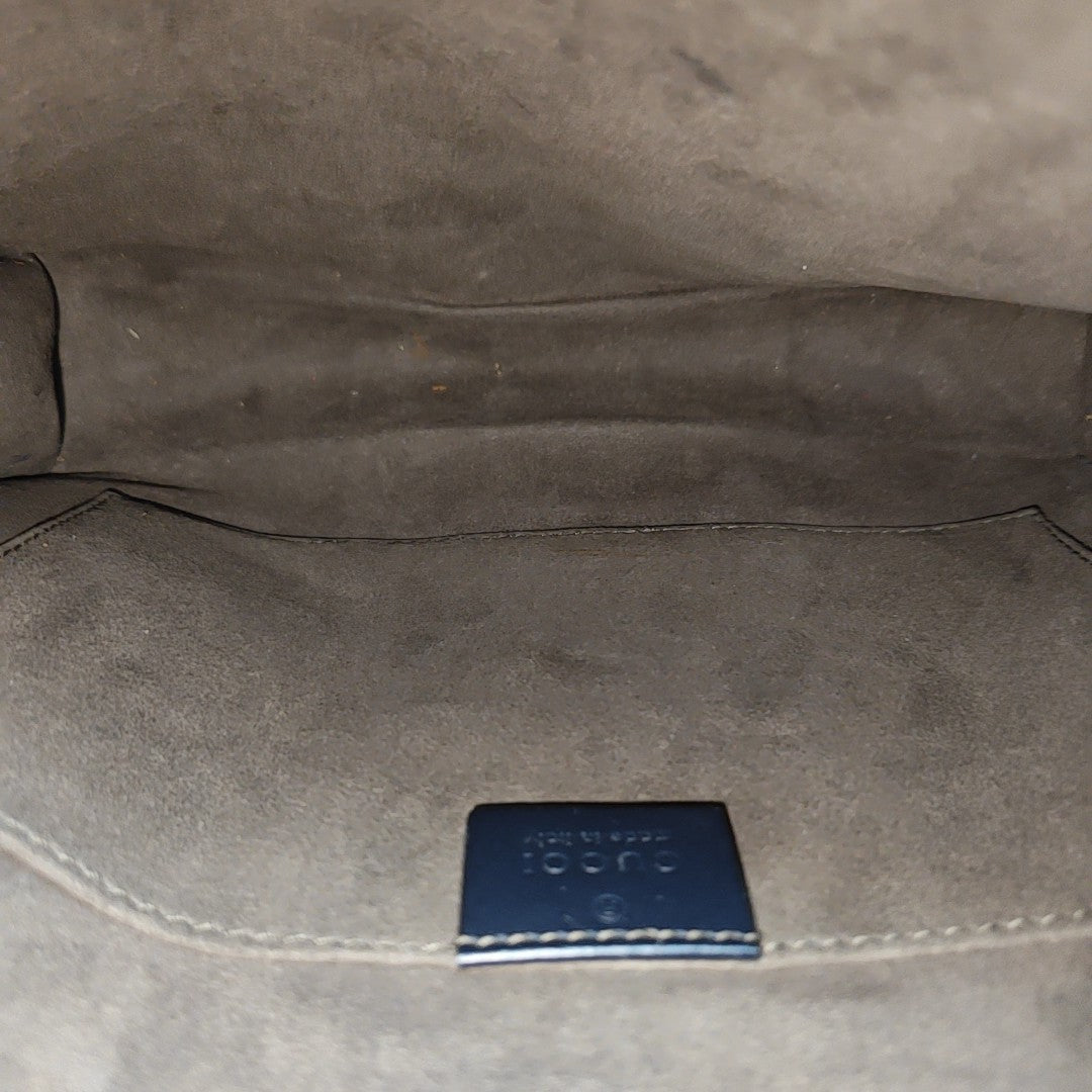Signature Monogram Calfskin Blue