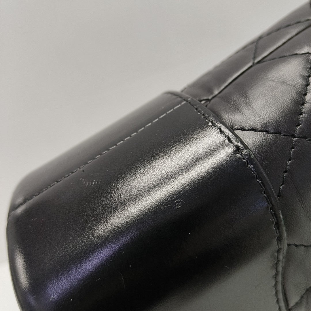GABRIELLE New Medium Quilted Calfskin Black