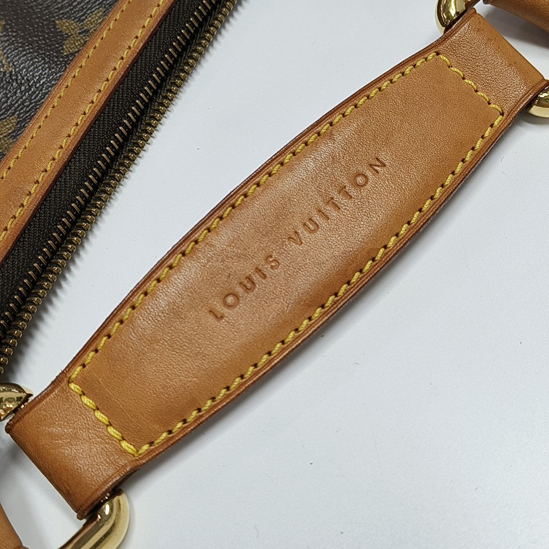 TULUM GM Monogram Coated Canvas Brown