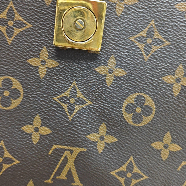 MARIGNAN Monogram Coated Canvas Brown
