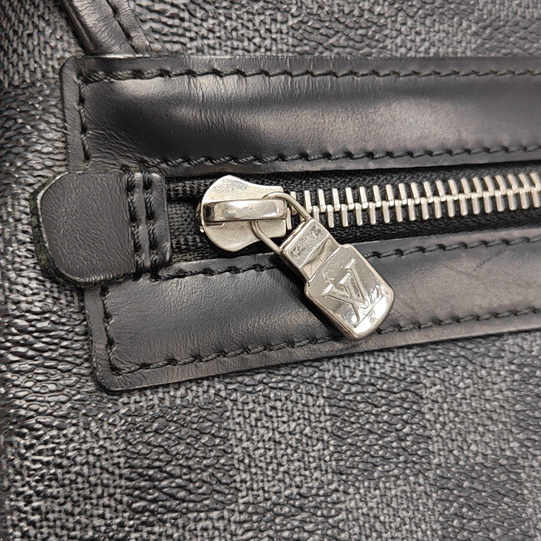 DANIEL Damier Graphite Coated Canvas Gray